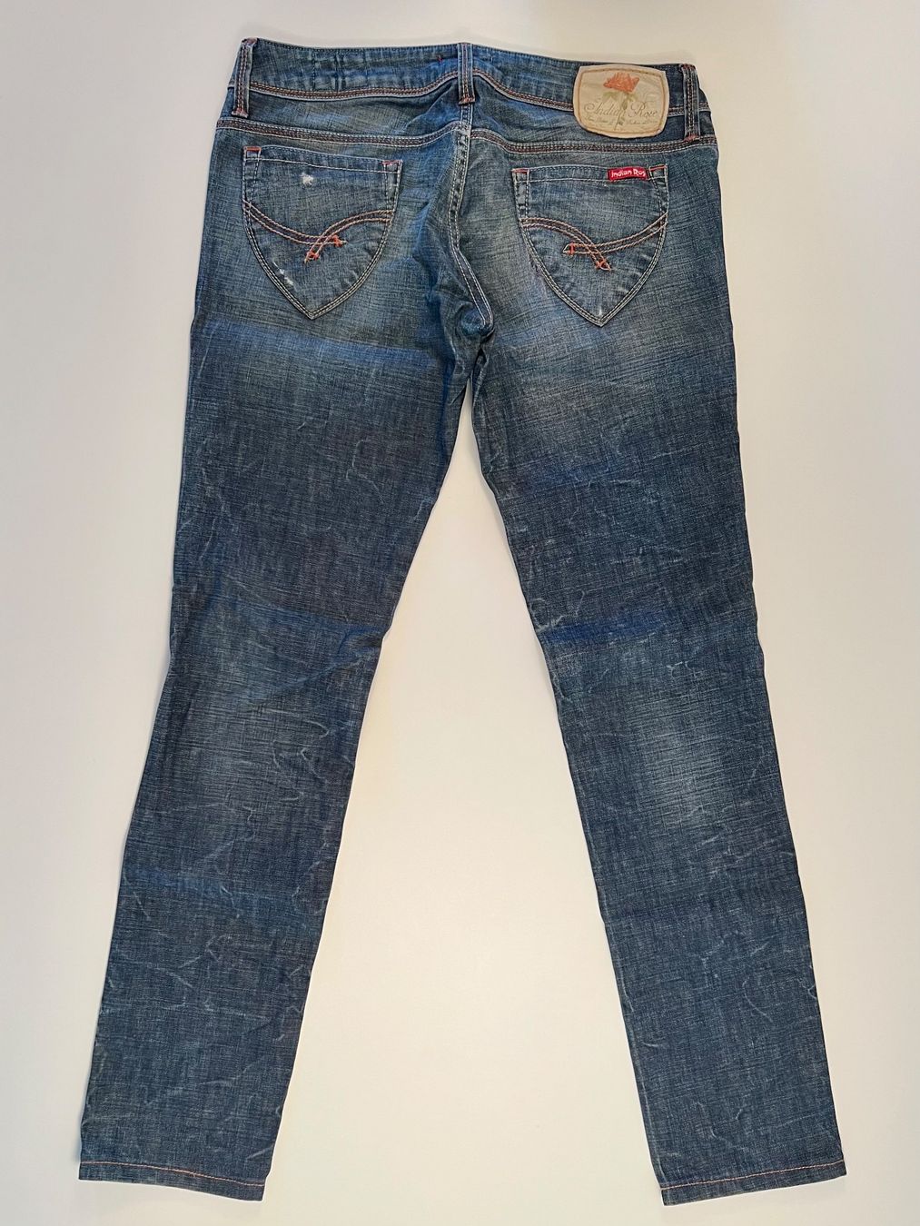 Jeans: Edle Indian Rose Damen Jeans, 34 – Usato da Bottighofen venduto da st_ve 1