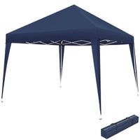 Faltbarer Pavillon 3x3m wasserdicht Partyzelt NORVELLA