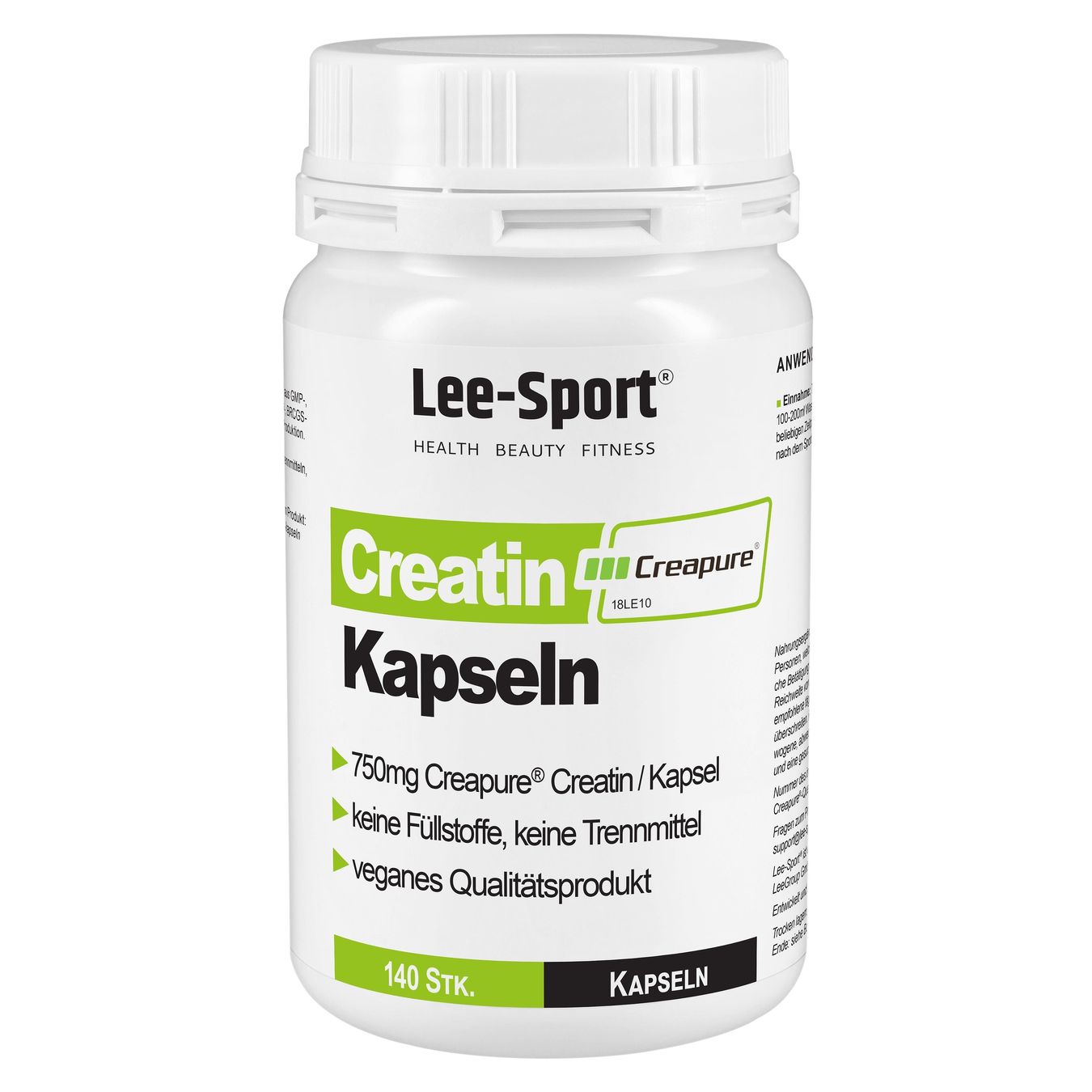 Lee-Sport Cibi & Specialità: 3x Creapure® Creatin Monohydrat | NEU – Nuovo e nell'imballaggio originale da Gerlafingen venduto da SiM_sch