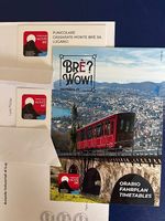 2 Tickets für die Funicolare Monte Brè Lugano