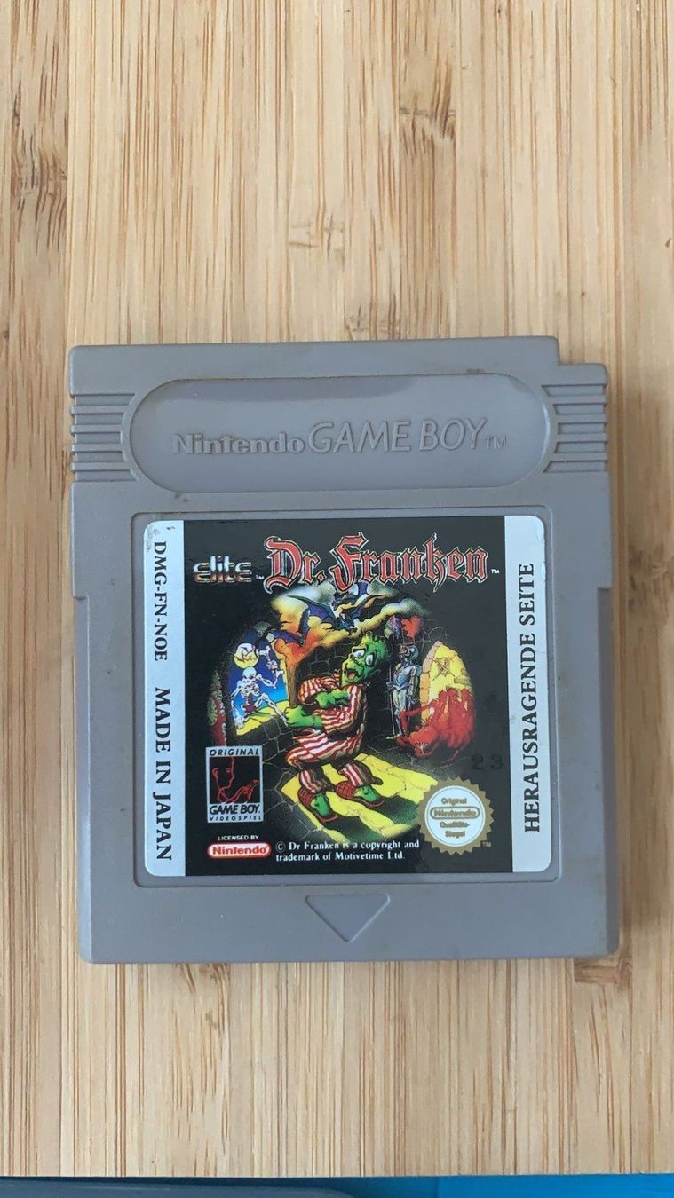 Giochi: Dr. Frankenstein für Gameboy – Usato da Gebenstorf venduto da RetroFuture