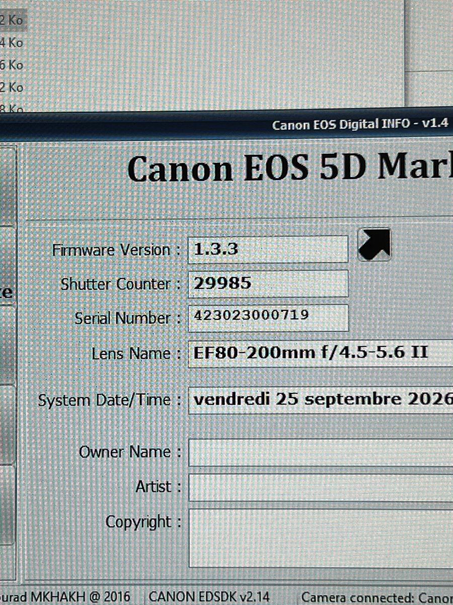 Canon Fotocamera: Canon EOS 5D Mark III + objectif 80-200mm + accessoires – Usato da Vevey venduto da neflon1te 8