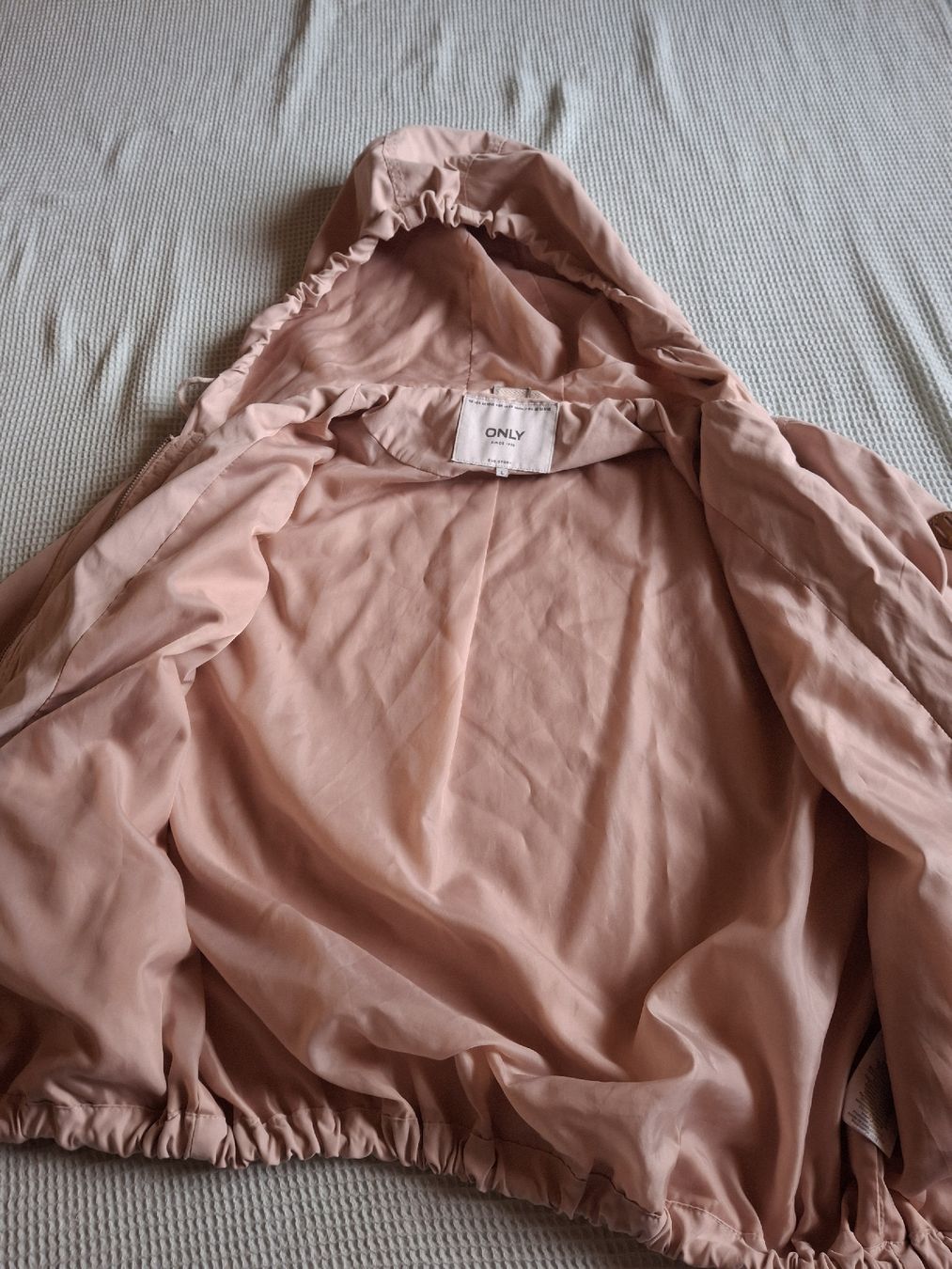 Only Vestes: Blouson à capuche marque ONLY rose pastel taille L  – D'occasion à Villiers par san_jn5w 4