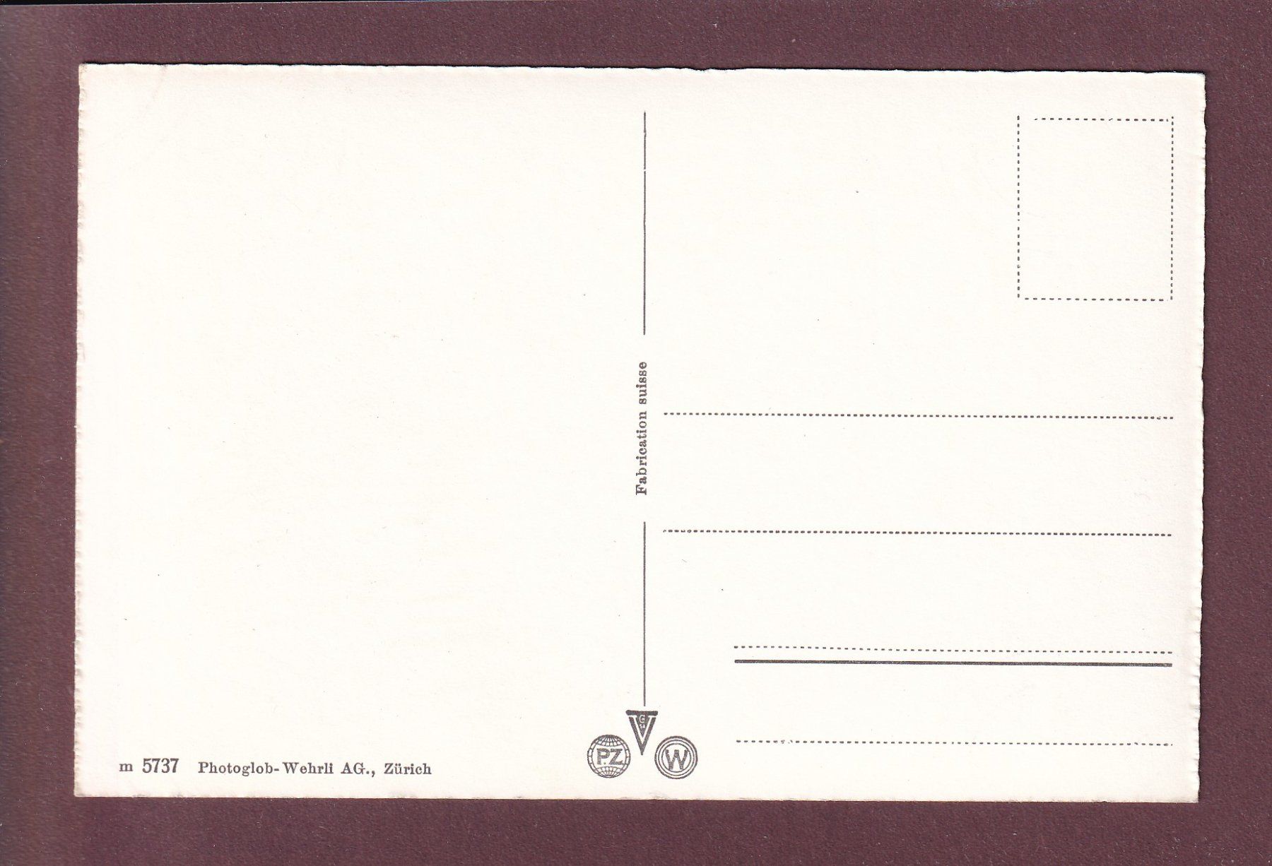 Cartoline postali: AXENSTRASSE - Bristenstock – Usato da Pully venduto da nicecards 1
