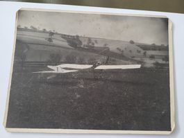 Historisches Foto Flugzeug Hermann Rech guter Zustand