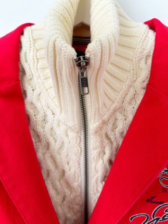 SOCCX Jacke knallrot Gr. 40