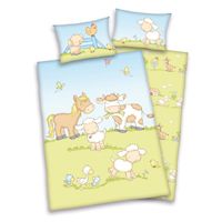 Kinder-/Babybettwäsche 100x135 Bauernhof