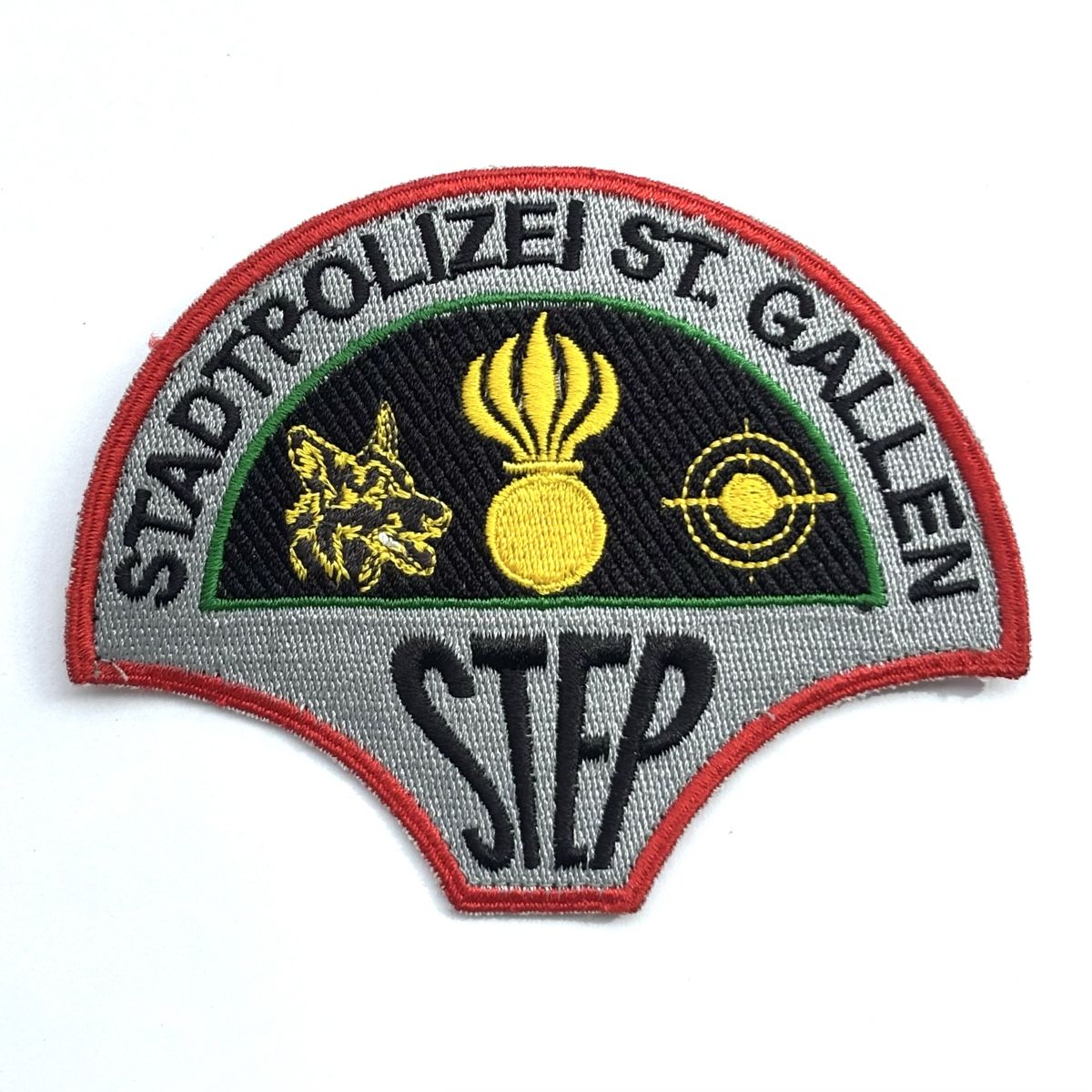 Placchette & Badge: Patch Polizei Spezialeinheit STEP St. Gallen – Usato da Riedikon venduto da Rokh01