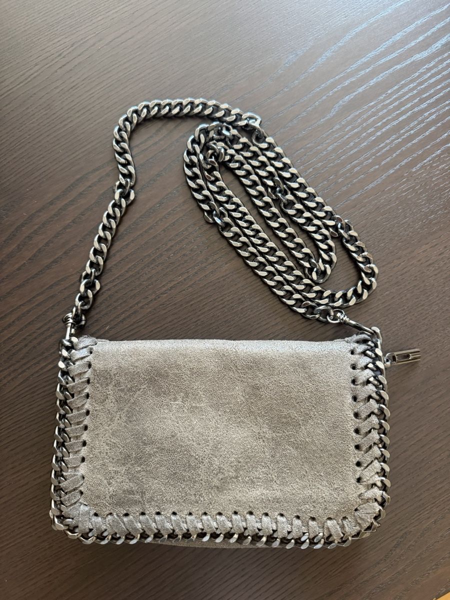 Stella McCartney Sacs femmes: Graue Umhängetasche Leder – D'occasion à Zürich par starbucks8