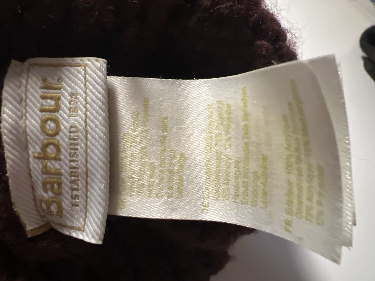 Barbour Copricapi, berretti & cappellini: Barbour Kappe weinrot – Usato da Bonaduz venduto da Malves10 1