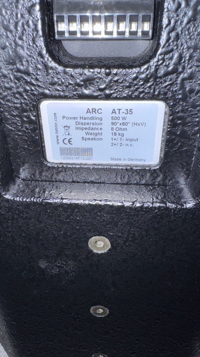 Casse acustiche: Fohhn AT-35  500w – Usato da Rupperswil venduto da Tw-Audio 3