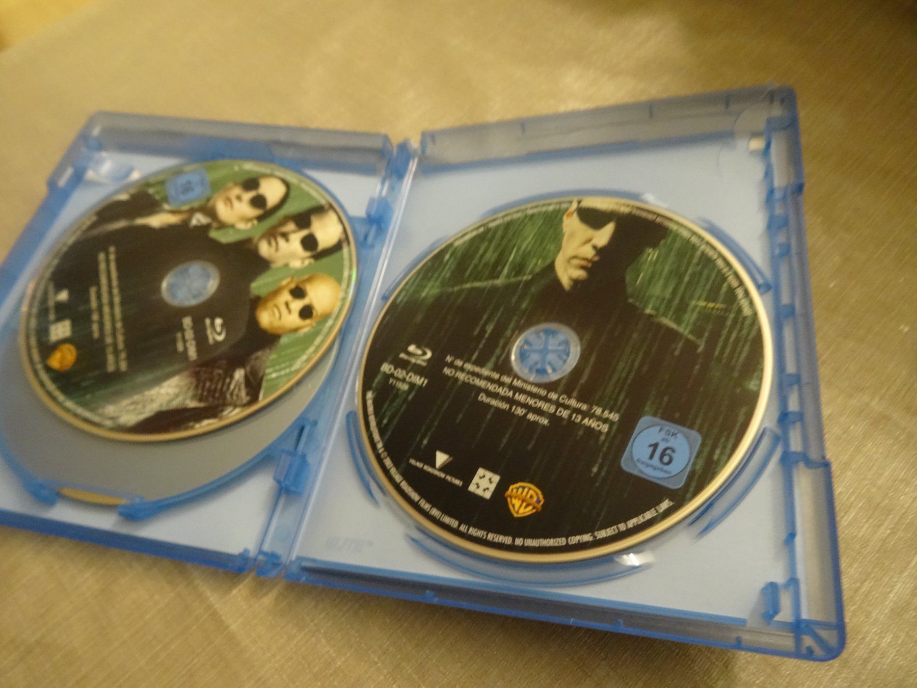 Alle DVDs: Matrix Trilogie Trilogy Blu-ray – Gebraucht aus Olten von Disc-Verkauf 4
