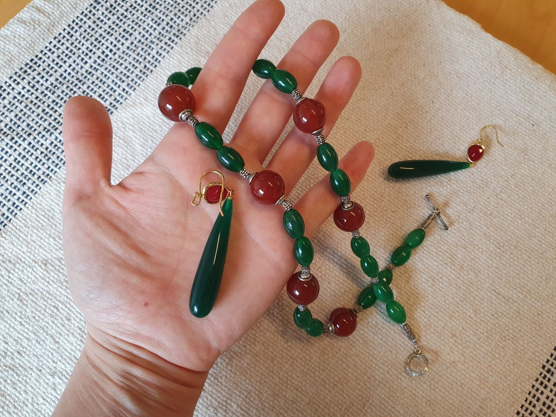 Catenine: Collana e orecchini stile vintage – Nuovo (secondo la descrizione) da Langnau am Albis venduto da dav_n72f 3
