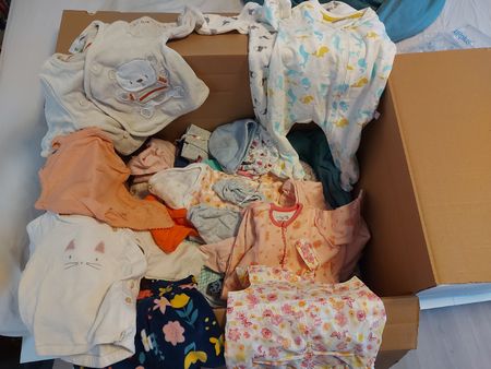 Babykleider, Gr. 50 / 56