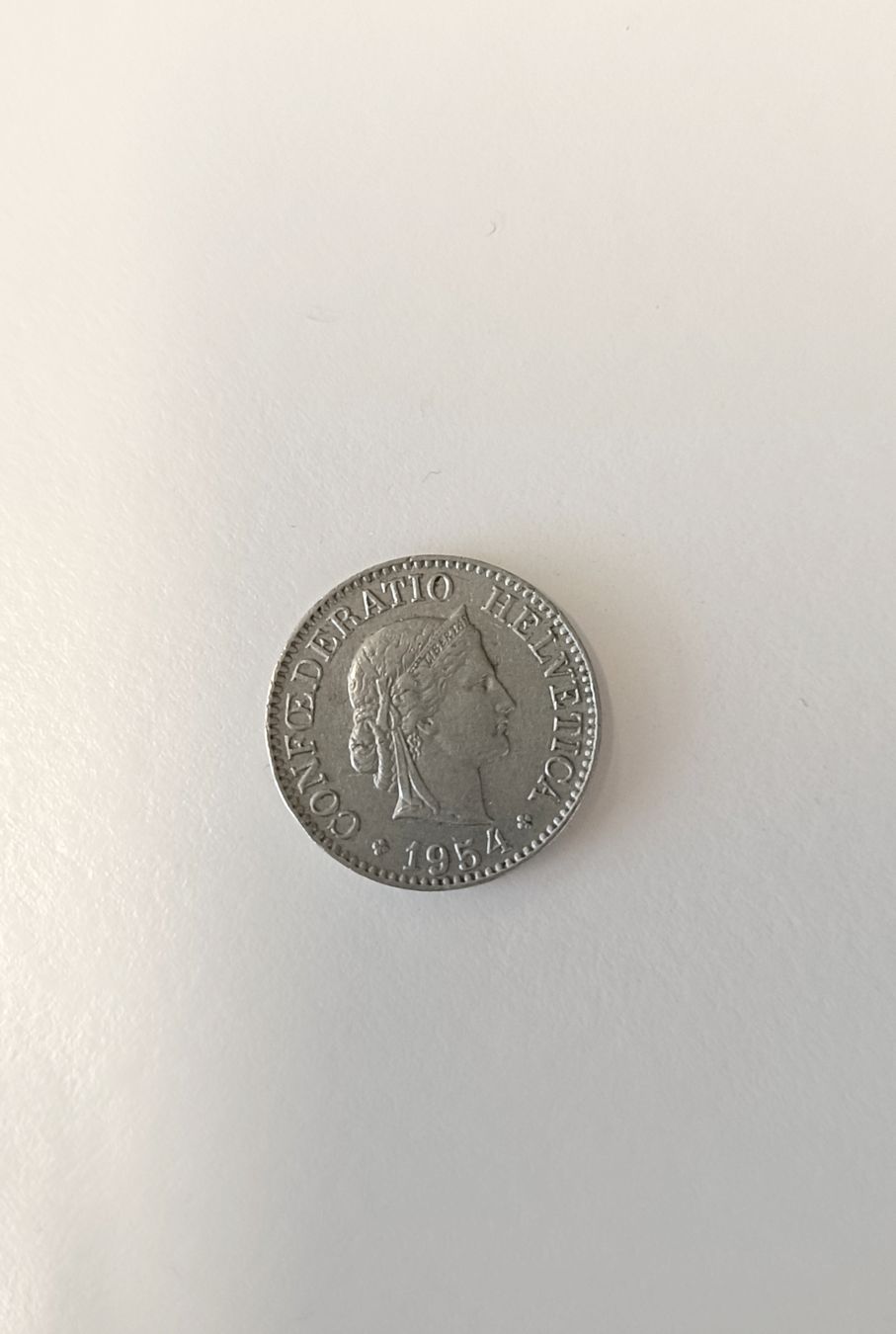Tutti le monete: 10 ct 1954 Franken – Usato da Lostallo venduto da cha_lx5j