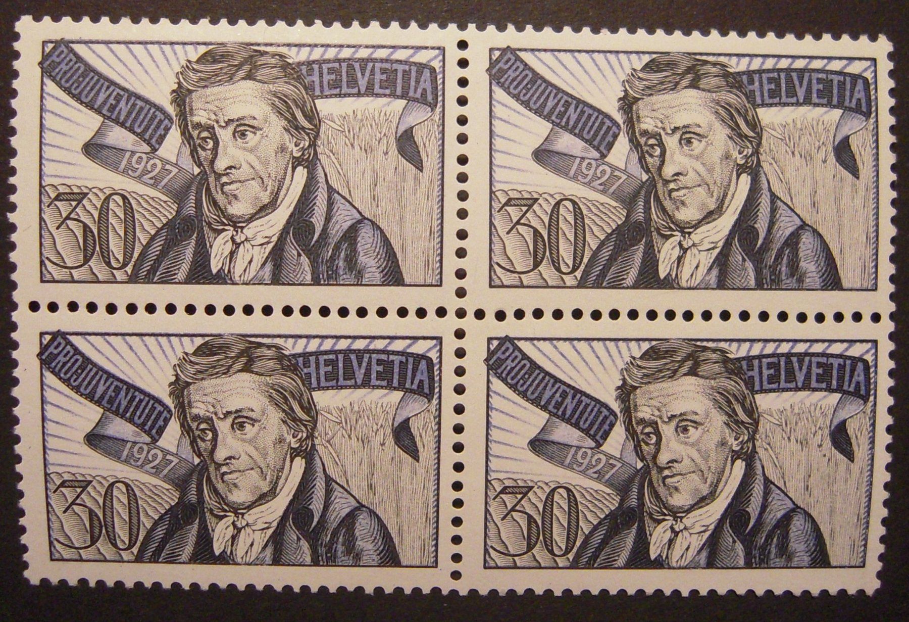 Tutti i francobolli: 44 PJ 1927 VB ungest. – Usato da Stallikon venduto da Saentis2014