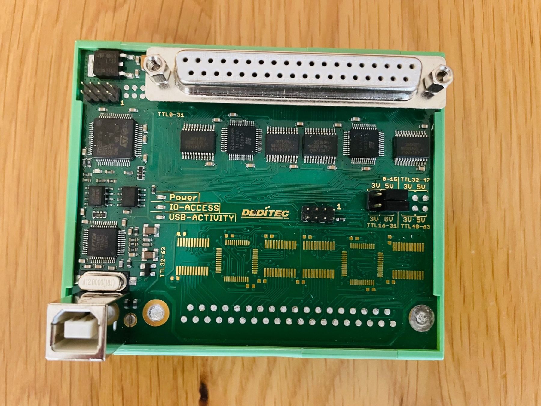 Componenti elettronici: Deditec USB-TTL-32 USB-TTL-32 I/O-Modul USB – Nuovo (secondo la descrizione) da Schaffhausen venduto da Jove1
