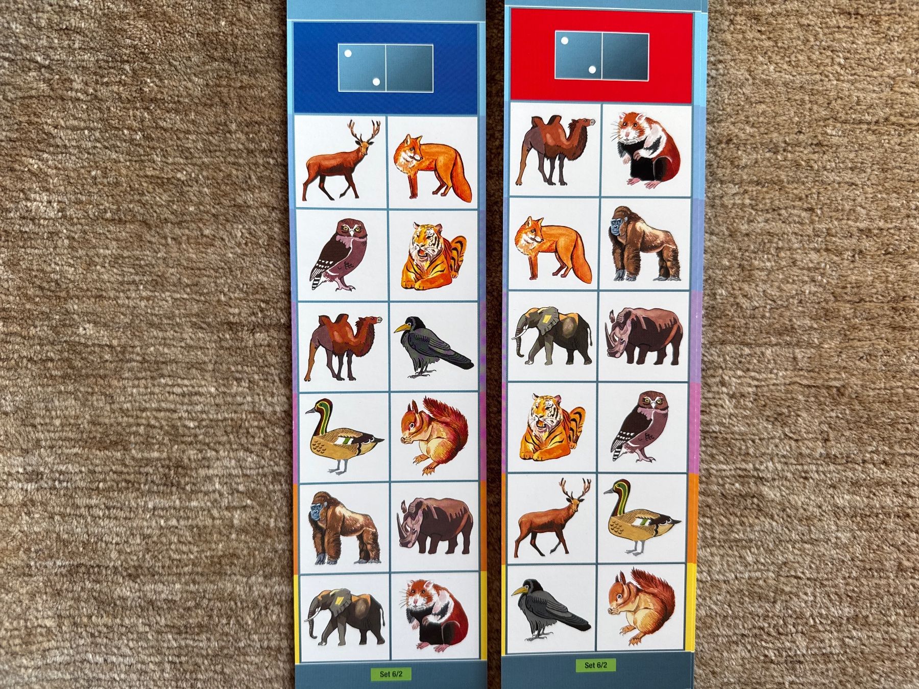 Giochi: Flocards  Set 6 -- ohne Schachtel – Usato da Aarau venduto da Kilauea 3
