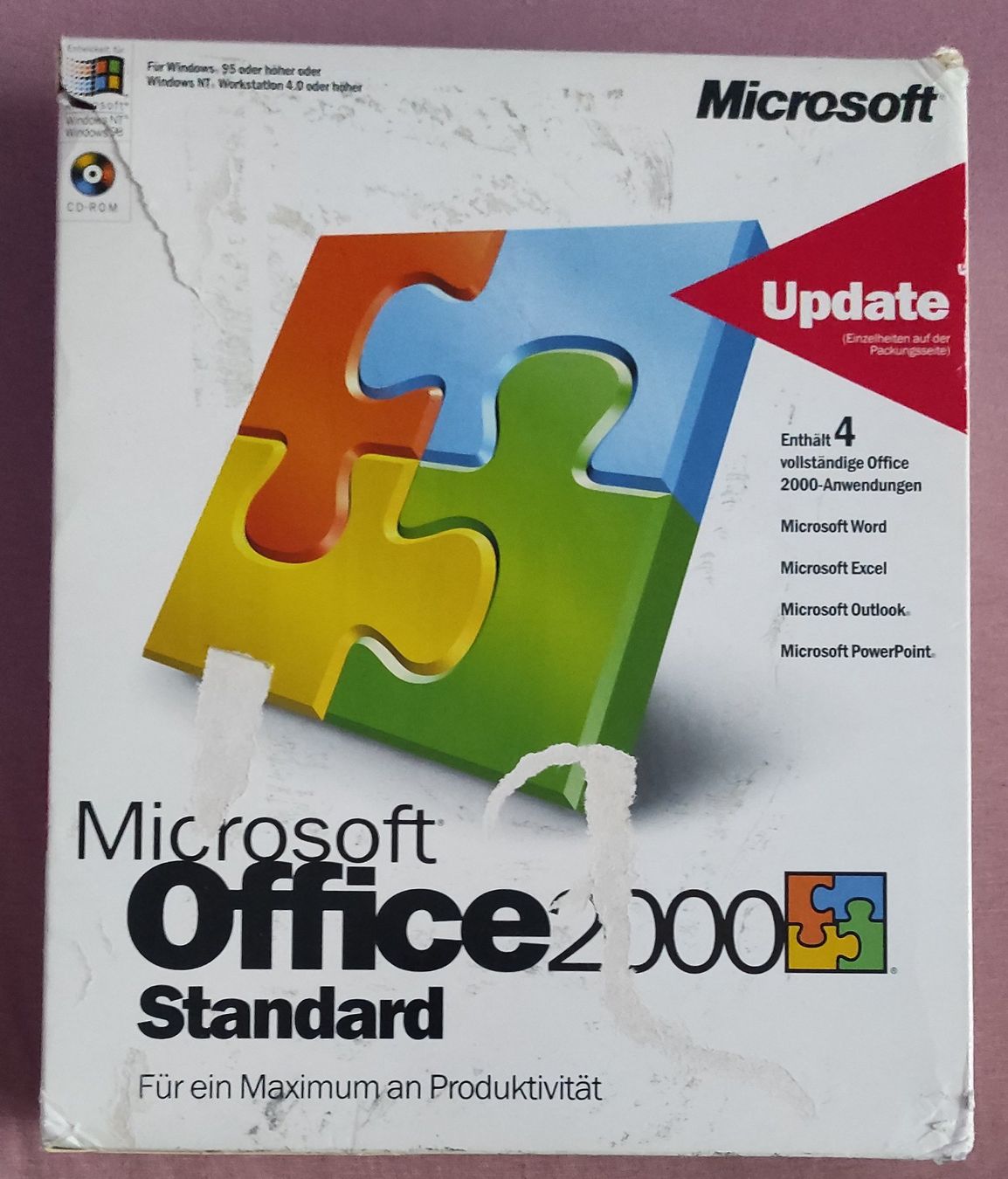 Microsoft Applications: Microsoft Office 2000  Standard update – D'occasion à Oetwil am See par bushcrafter 4