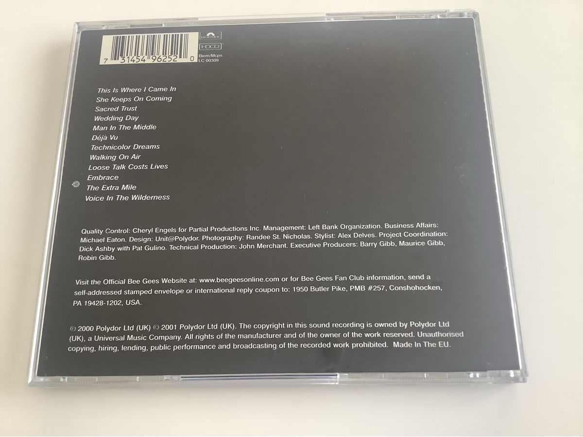 CDs: Bee Gees / This is where I came in / 2001 – Gebraucht aus Dübendorf von Shreck 1