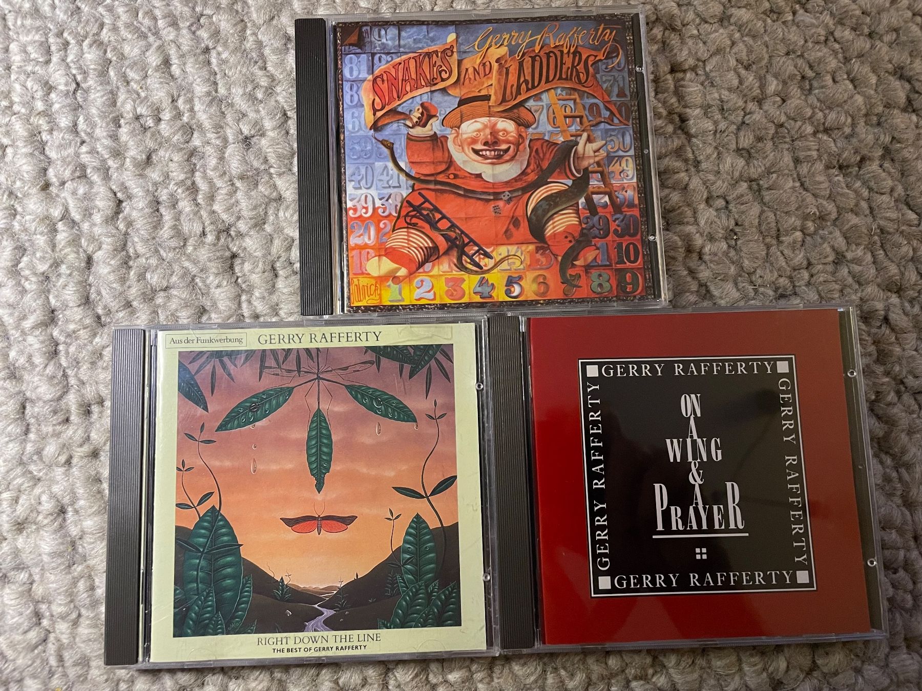 CDs: 2x Gerry Rafferty – Gebraucht aus Reinach AG von trigger7811