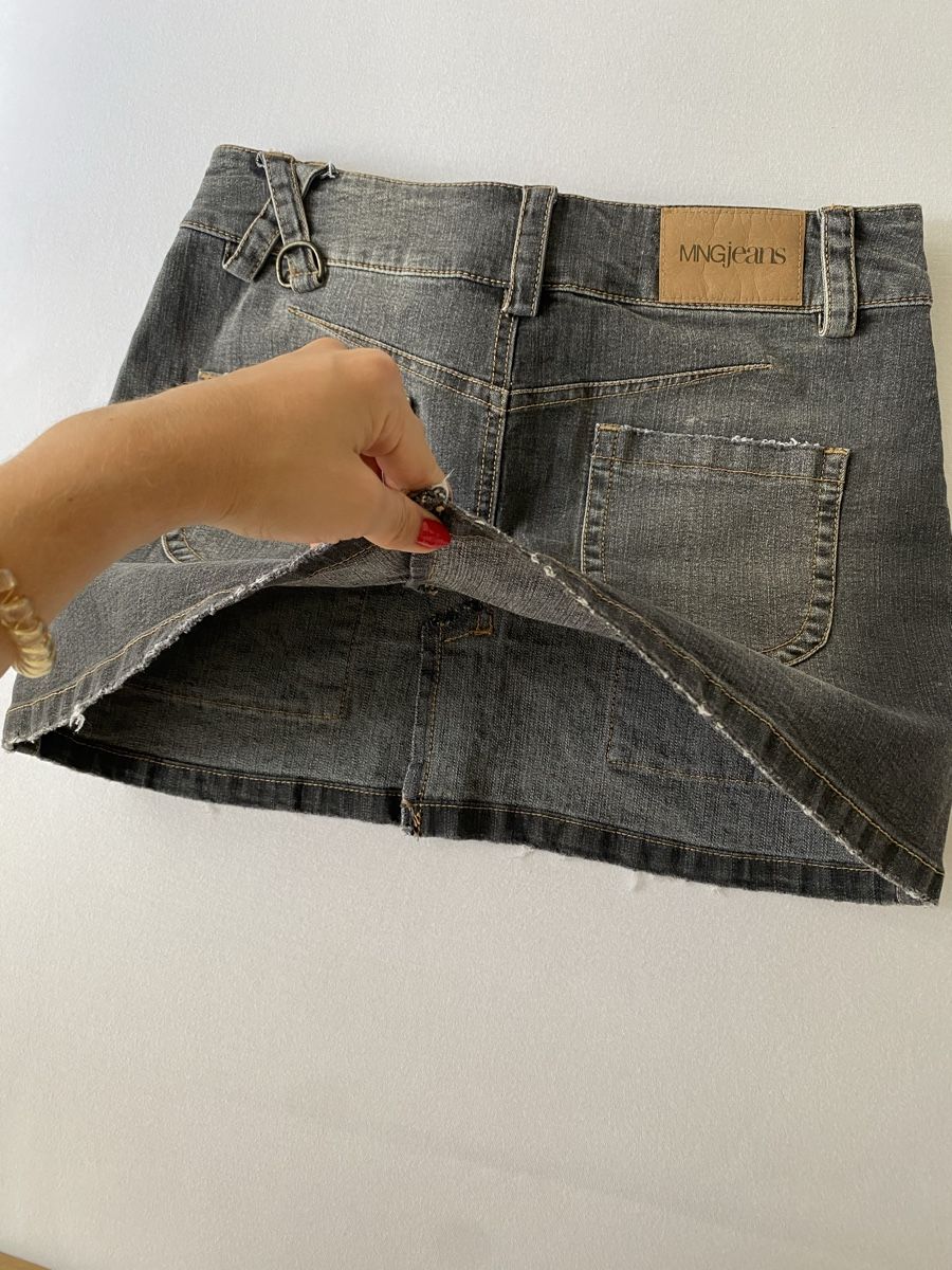 Röcke: MNG Jeans Rock dunkelgrau – Gebraucht aus Zürich von yae56 3