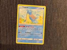 Pokemon Lapras non Holo Lost Thunder Near Mint
