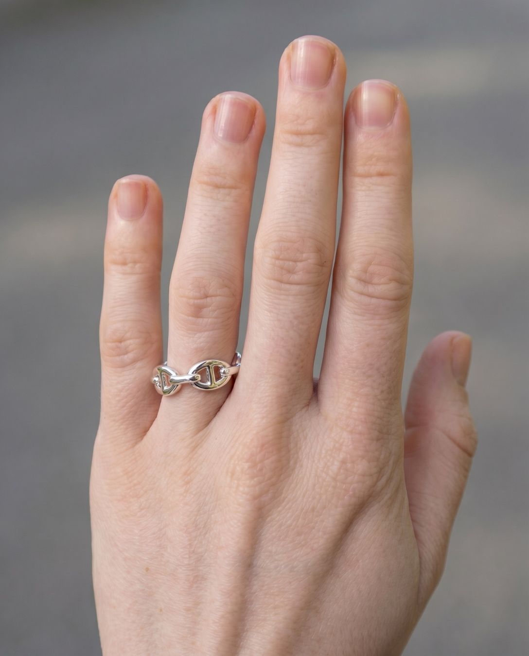 Ringe: Hermès silver ring Chaine d'Ancre – Neu (gemäss Beschreibung) aus Lenzburg von ann_bnc9 1