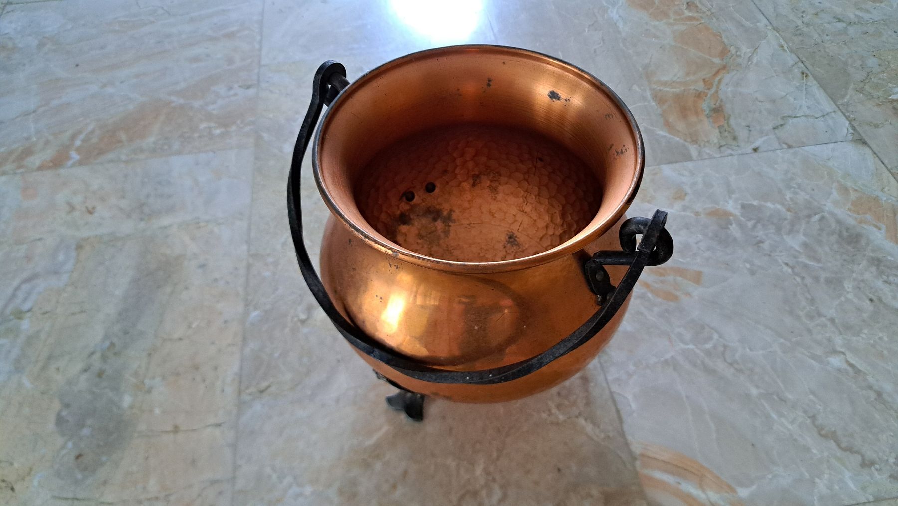 Töpfe: Kupferkessel mit Henkel ca.200mm d – Gebraucht aus Buochs von Shoppingfriend 6