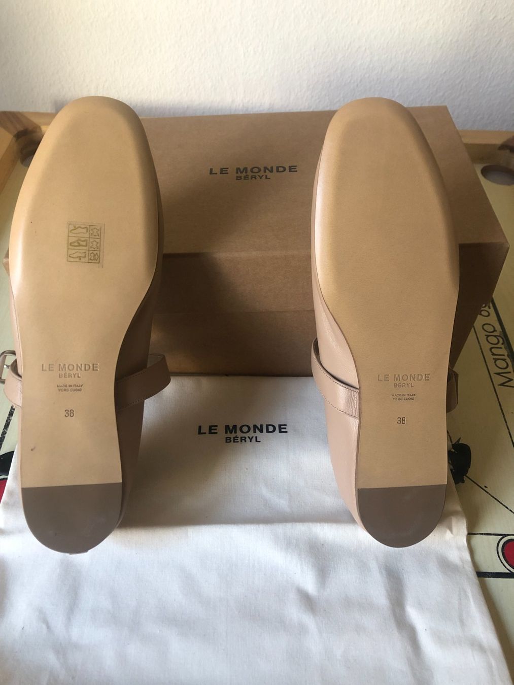Scarpe da uomo: Le Monde Beryl, Stella slipper , pointure 38 – Nuovo e nell'imballaggio originale da Lausanne venduto da Na2718 3