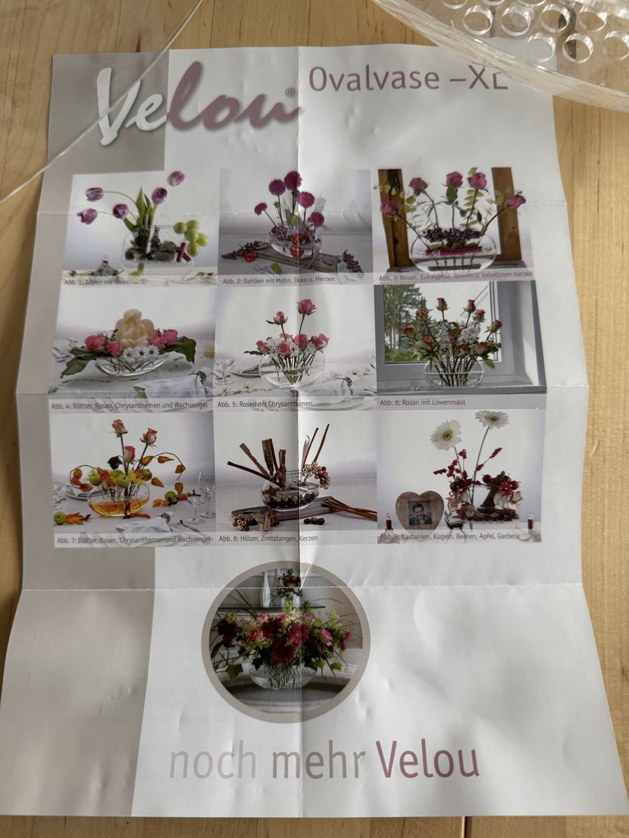Vasi & Recipienti: Blumenvase Velou Ovalvase XL Set – Nuovo (secondo la descrizione) da Bern venduto da Zeiseli 3