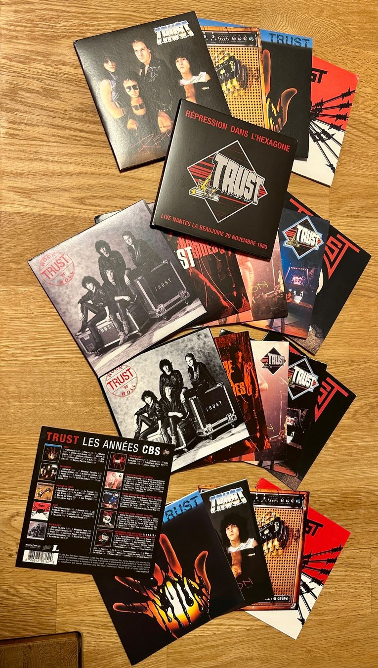 CD: TRUST - Intégrale Les Années CBS - État impeccable – Nuovo (secondo la descrizione) da Chexbres venduto da Roblieron 3