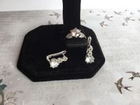 Silber Ring mit Ohrringen