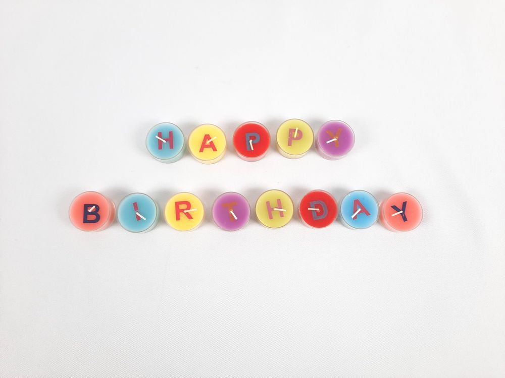 Teelichter Set "Happy Birthday" Kaufen auf Ricardo