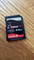 SanDisk Extreme III SD Karte 2.0 GB