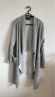 Graue Strickjacke, Grösse L