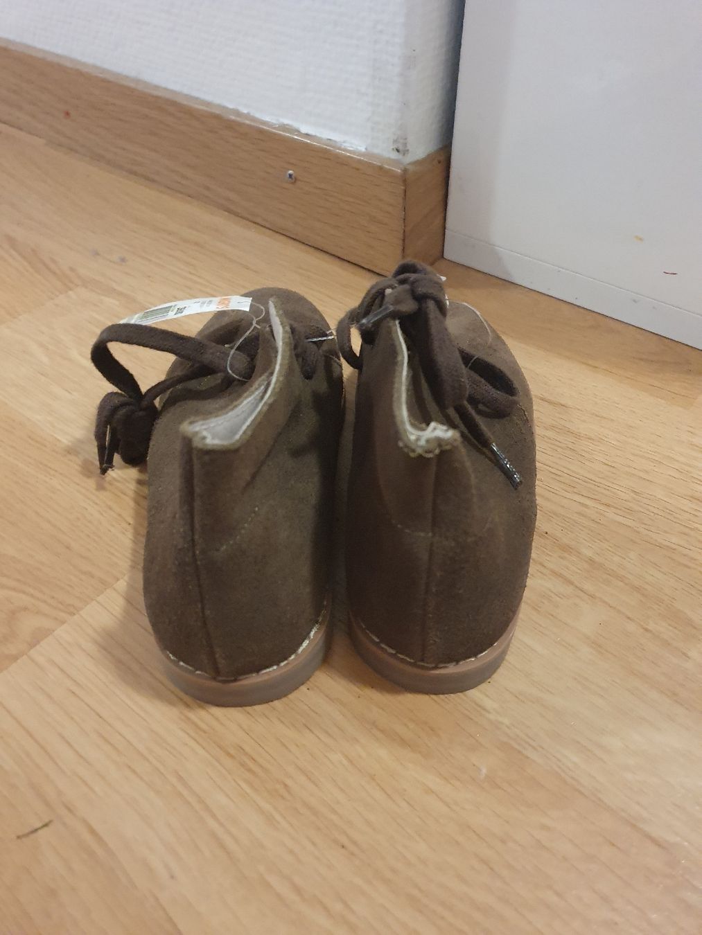 Schuhe für Jungen: neue braune Kinderschuhe aus echtem Leder – Neu und originalverpackt aus St. Gallen von 1811123 3