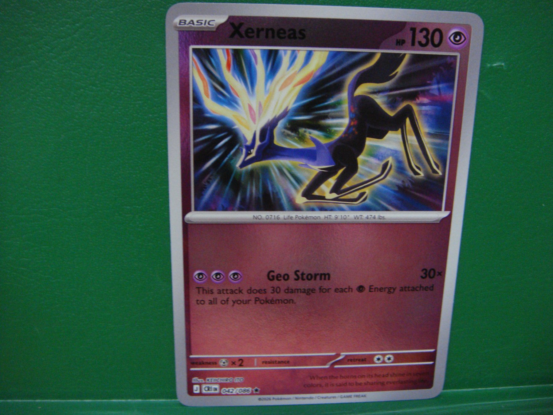 Pokémon Cartes à collectionner: Carte Pokémon Xerneas ENG 042/086 – Neuf (Voir description) à sugiez par Svicente