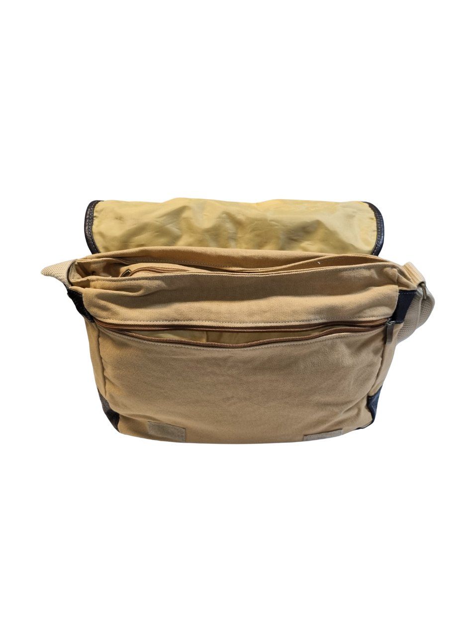Taschen: Stoff Tasche USA mit Ledereinsätzen – Neu (gemäss Beschreibung) aus Figino von MabaStore24 2