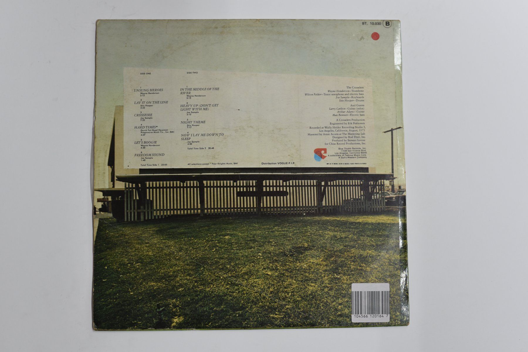 Dischi in vinile: Schallplatte The Crusaders - Unsung Heroes – Usato da Glis venduto da AtelierManus 1