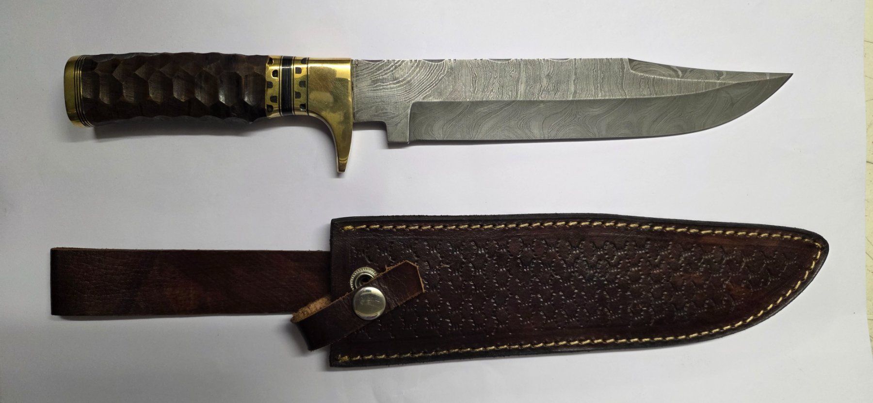 Accessori: Damast Jagdmesser von Thomas Schnell – Nuovo (secondo la descrizione) da Zürich venduto da spin23