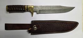 Damast Jagdmesser von Thomas Schnell