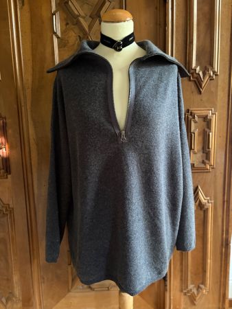 Pullover mit Rollkragen, Gr. L  /30% Kaschmir 70% Merino/