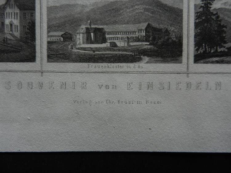 Gravures: Souvenir Einsiedeln – D'occasion à Risch par Rischli15 1