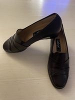 Gabor Echtleder Halbschuhe, schwarz , Gr. 38, Top Zustand!