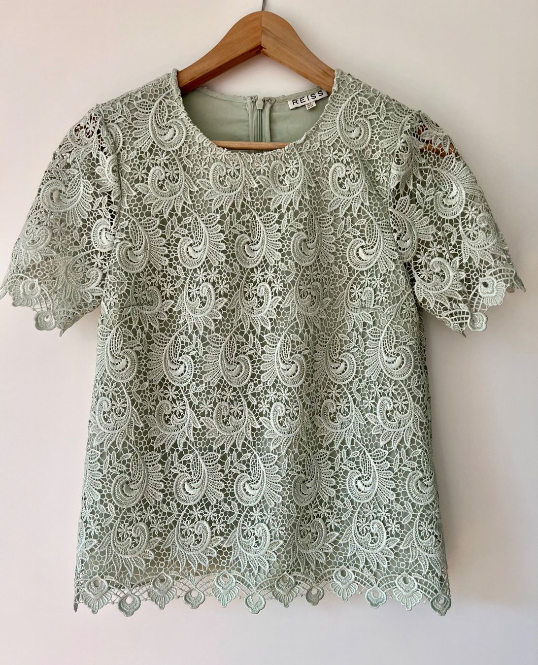 Camicette: NEU: Reiss Spitzentop Gr. 32 – Nuovo (secondo la descrizione) da Lachen venduto da mar_ox