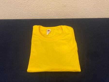 T.Shirt Fruit of the Loom, gelb, XXL, Valueweight