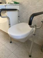 Maniglioni per seduta WC