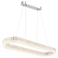 LED Pendelleuchte, CCT, 100 cm x 32 cm