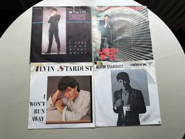 ALVIN STARDUST tolle Singles Kult Glam 80's Stiff records